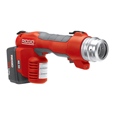 RIDGID RE 60 User manual