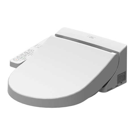 Toto WASHLET TCF6632G NW1 Series instruction manual
