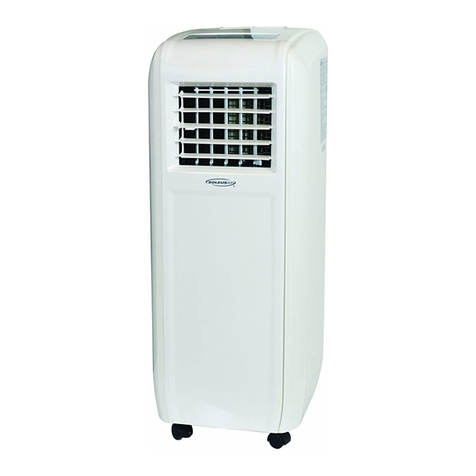 Soleus Air HCB-P08-B User manual