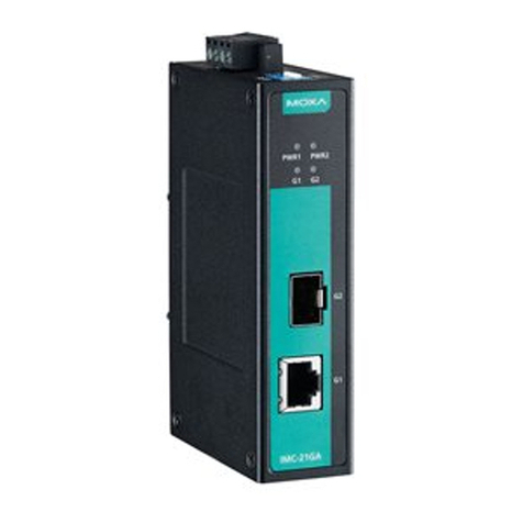 Moxa Technologies IMC-21GA-T Manual Moxa Technologies IMC-21GA-T Manual