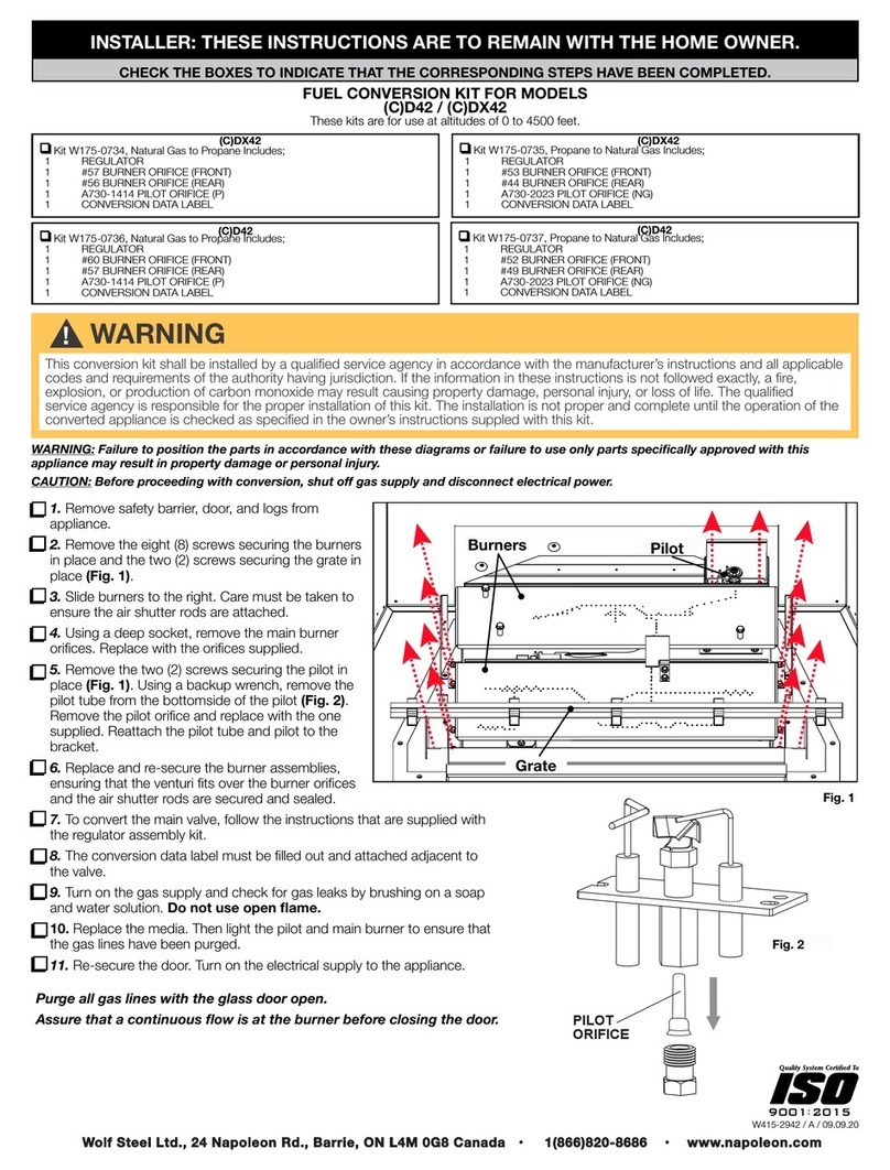 Napoleon D42 User manual Napoleon D42 User manual