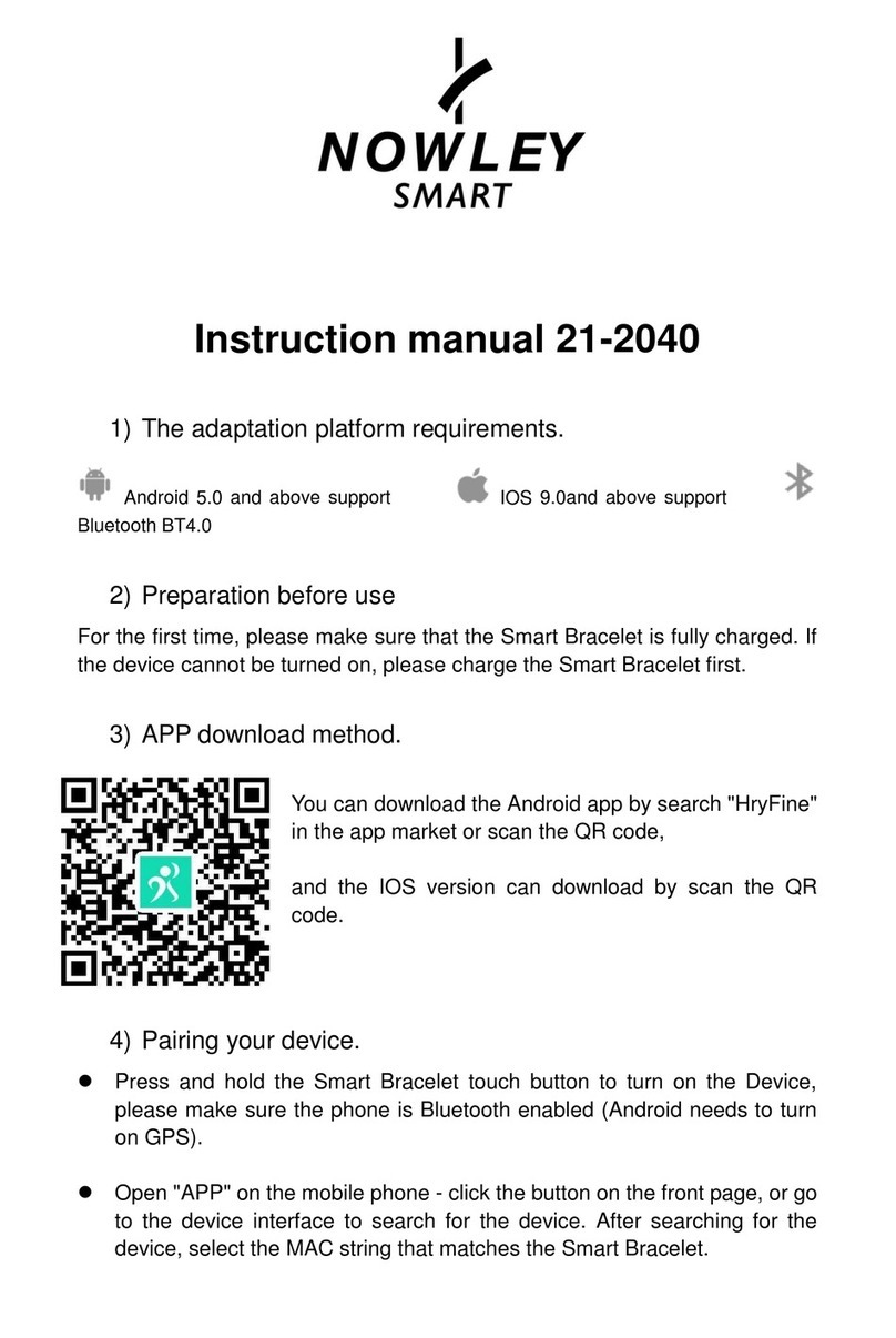 Nowley 21-2040 instruction manual