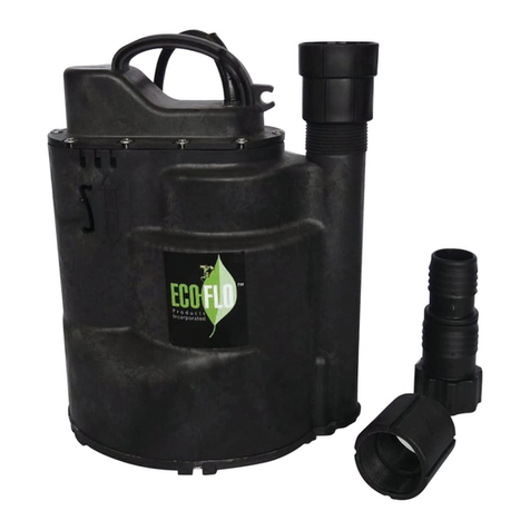 Ecoflo SUP57 User manual