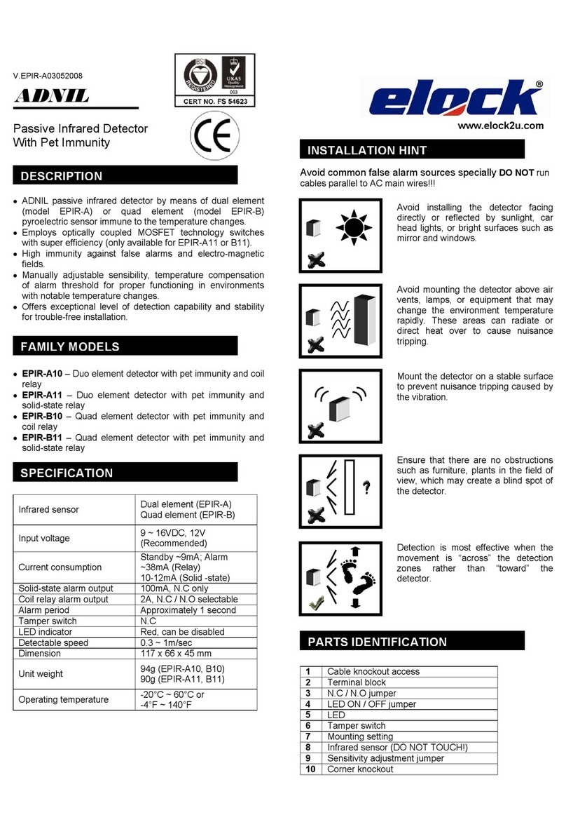 elock ADNIL quick start guide