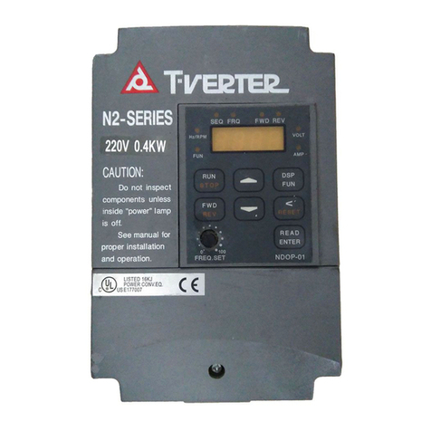TECO T-verter N2 Series Operation manual