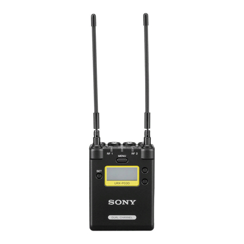 Sony URX-P03D/25 User manual
