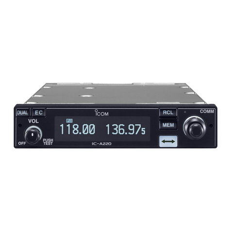 Icom IC-A220T User manual