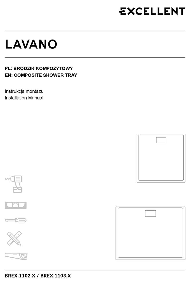Excellent LAVANO BREX.1102 Series installation manual