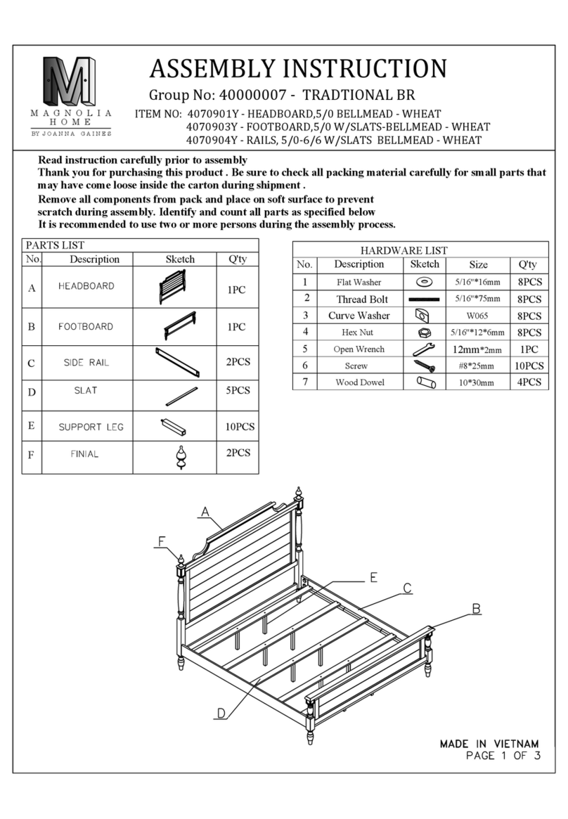 Magnolia Home 4070901Y User manual