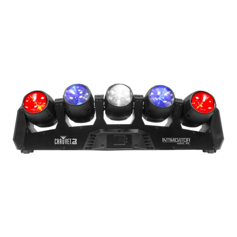 Chauvet DJ Intimidator Wave IRC Quick reference guide