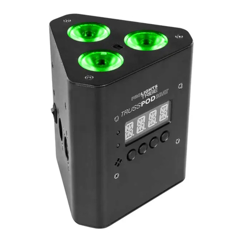 ProLights TRUSSPOD3BAT User manual