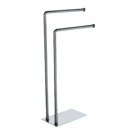 John Lewis LUX 2 TIER TOWEL STAND user guide John Lewis LUX 2 TIER TOWEL STAND user guide