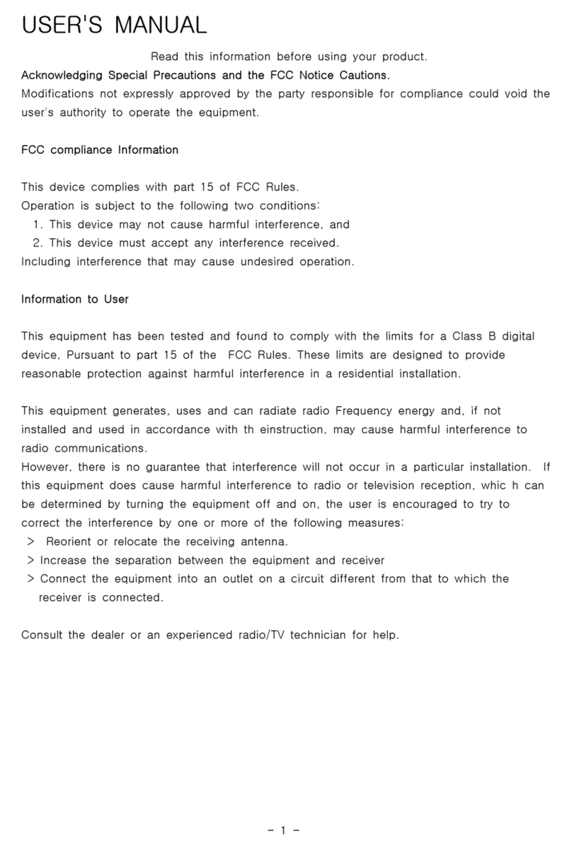 UNIMO Technology PJ-400NW user manual