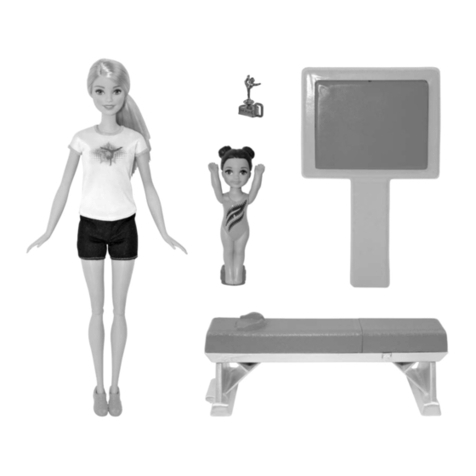 Mattel Barbie DMC37 User manual