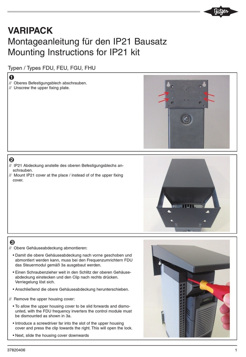 Bitzer VARIPACK quick start guide
