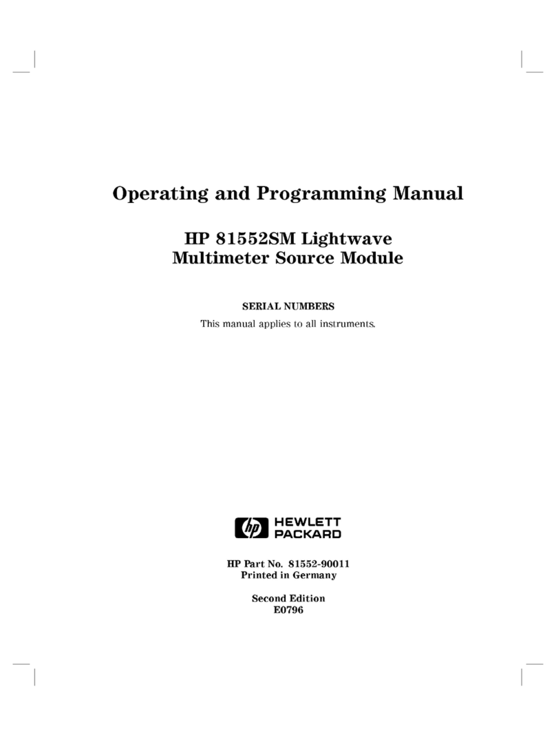 HP HP 81552SM User manual HP HP 81552SM User manual