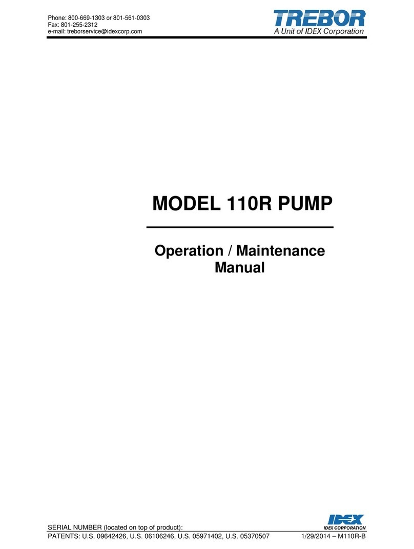 Idex TREBOR 110R Manual
