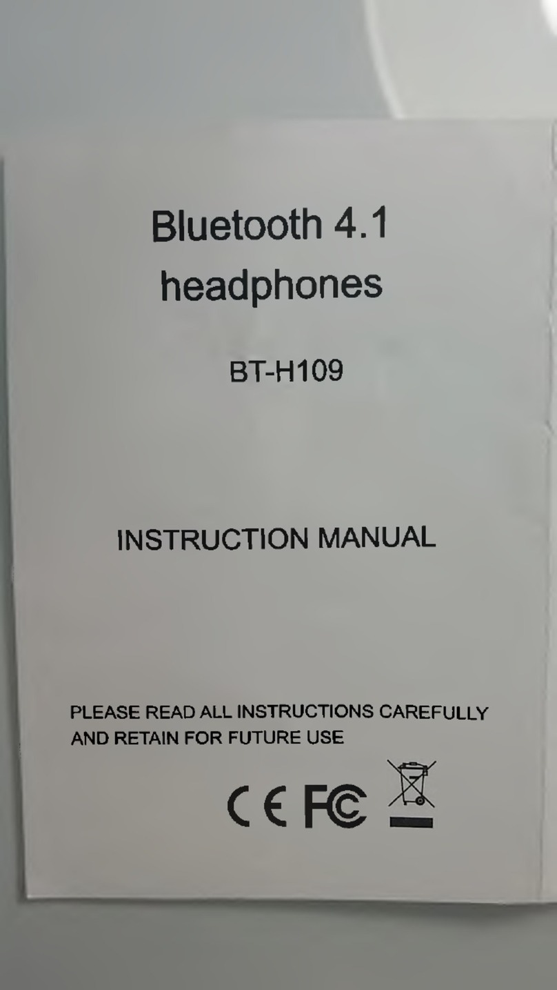 Generic BT-H109 User manual