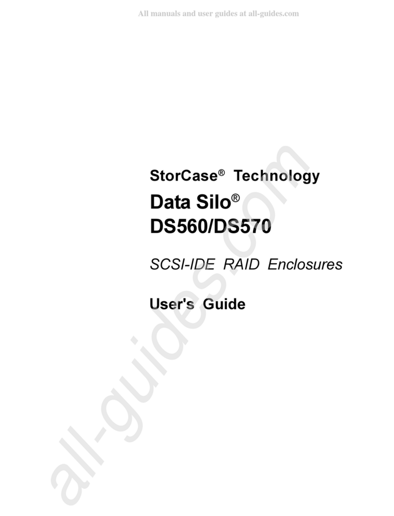 Kingston Technology StorCase Technology Data Silo DS560 user guide Kingston Technology StorCase Technology Data Silo DS560 user guide