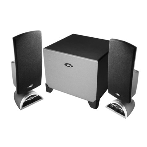 Cyber Acoustics CA-3080 owner's guide