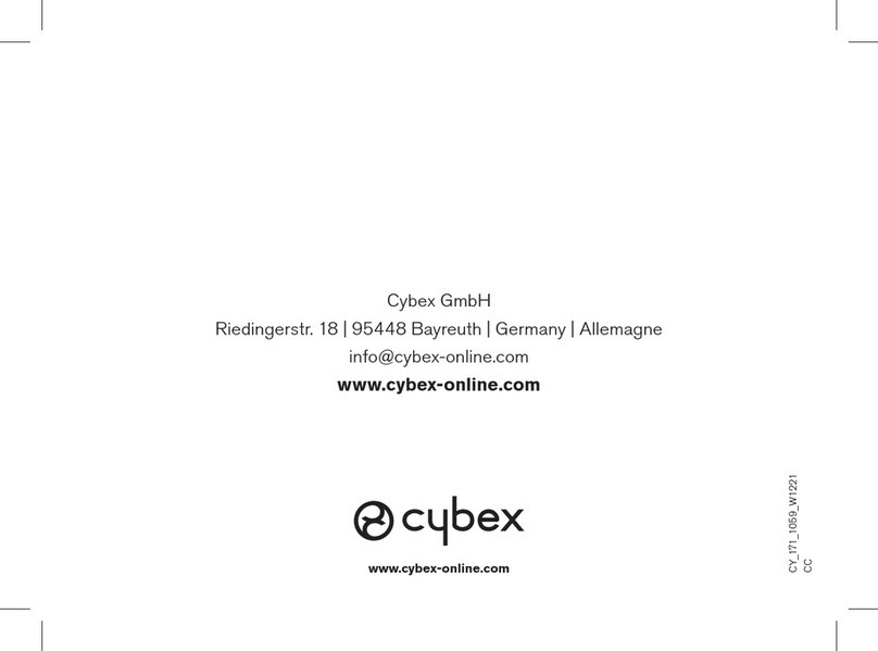CYBEX Priam Lux Carry Cot User manual CYBEX Priam Lux Carry Cot User manual