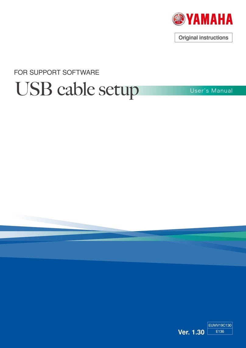 Yamaha KCA-M538F user manual