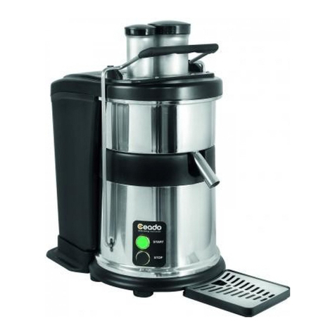 Ceado ES900 Instruction and maintenance manual