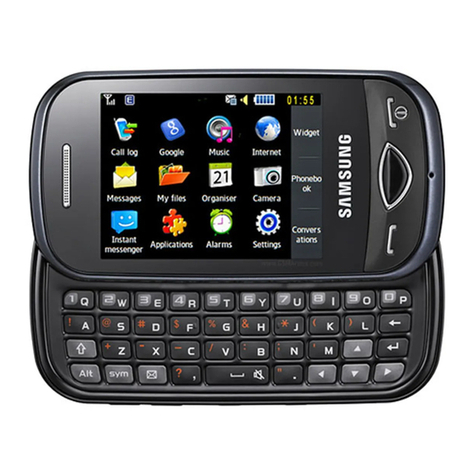 Samsung GT-B3410 User manual