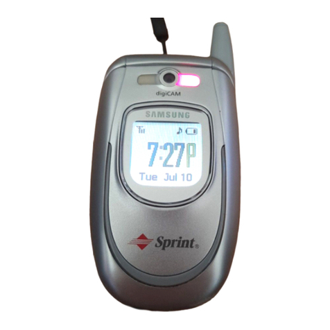 Samsung sprint SPH-A680 manual