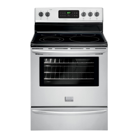 Electrolux Frigidaire CGEF3030PF Owner's manual