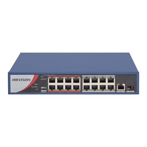 HIK VISION DS-3E0318P-E User manual HIK VISION DS-3E0318P-E User manual