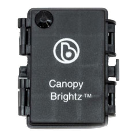 Brightz Canopy User manual