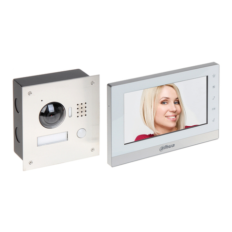 Dahua VTK-VTO2000A-VTH1550 user manual