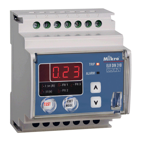 Mikro DIN310 User manual