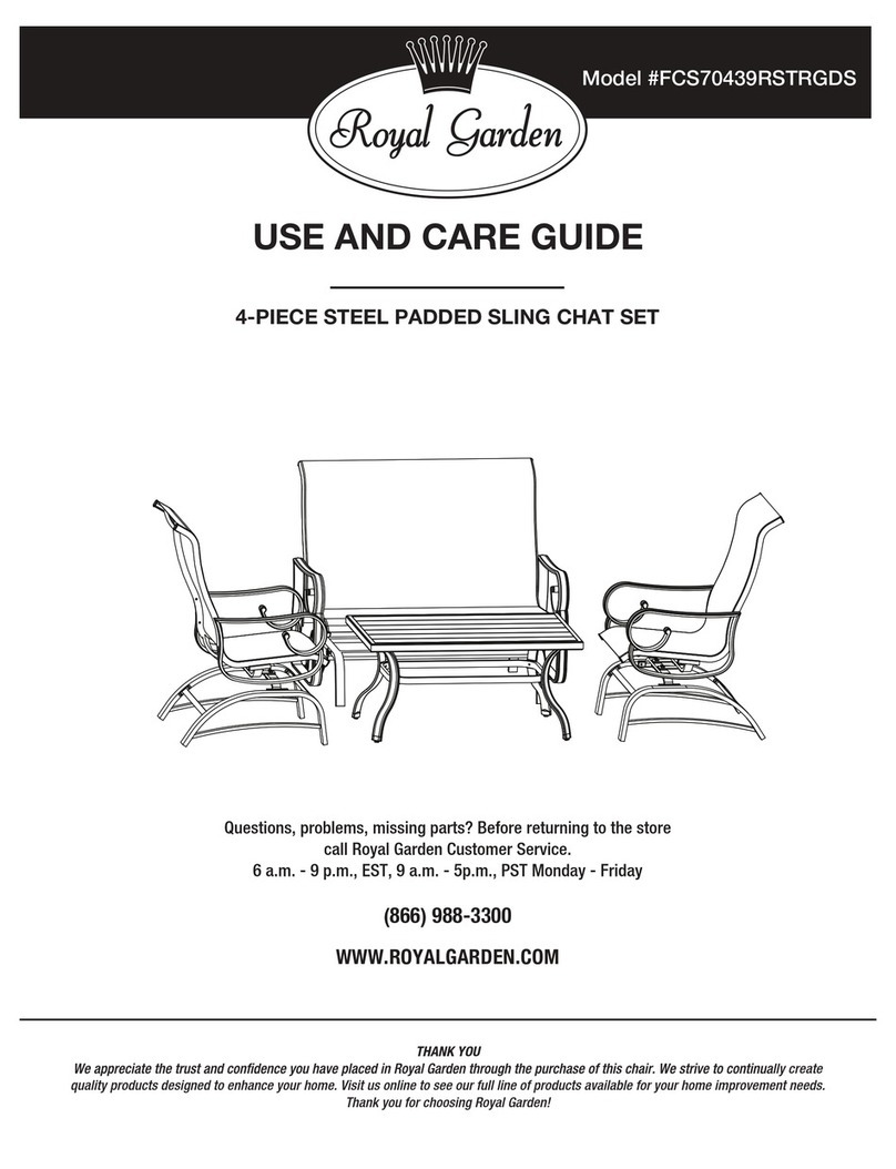 Royal garden FCS70439RSTRGDS User manual