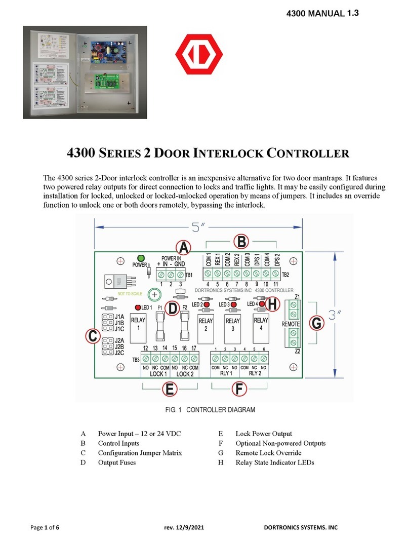 DORTRONICS SYSTEMS 4300 Series manual