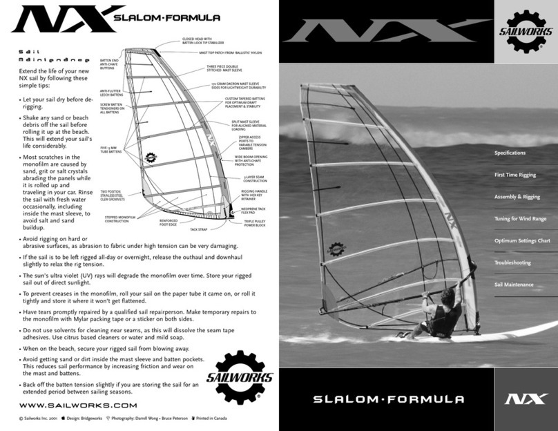 Sailworks NX Slalom Rigging & Tuning Guide