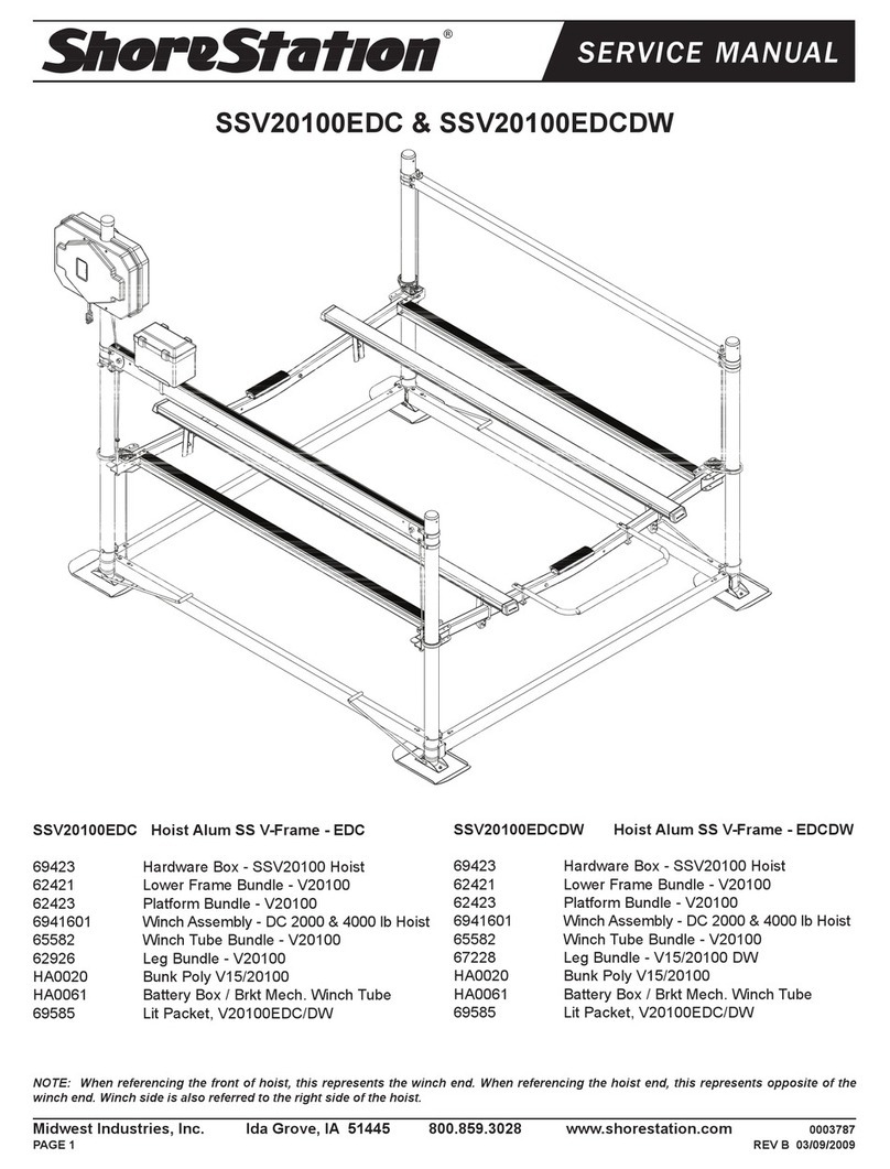 ShoreStation SSV20100EDC User manual