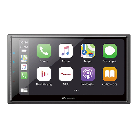 Pioneer DMH-W4600NEX Use and care manual