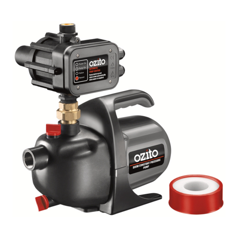 Ozito CPPW-805 instruction manual
