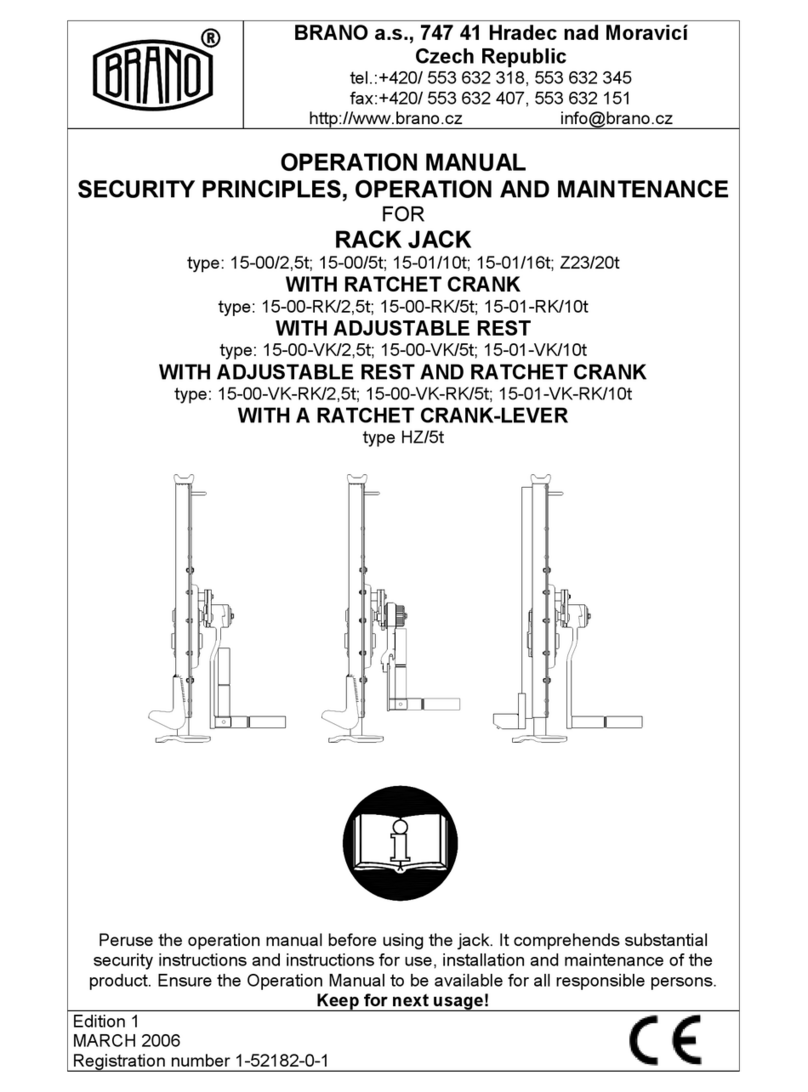 Brano 15-00/2,5t Operation manual