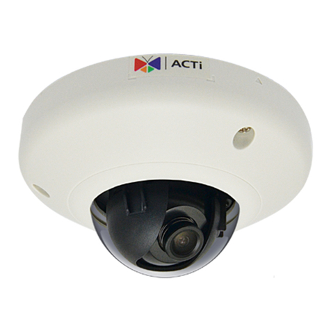ACTi E911 User manual