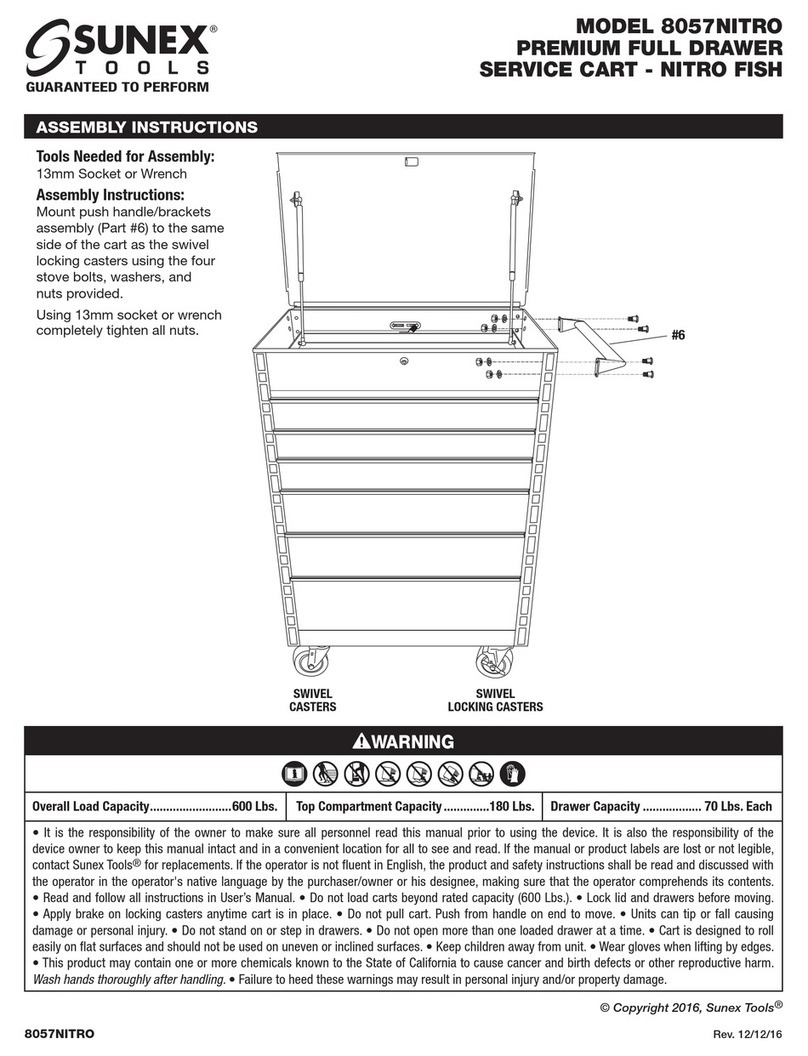 Sunex Tools 8057NITRO User manual