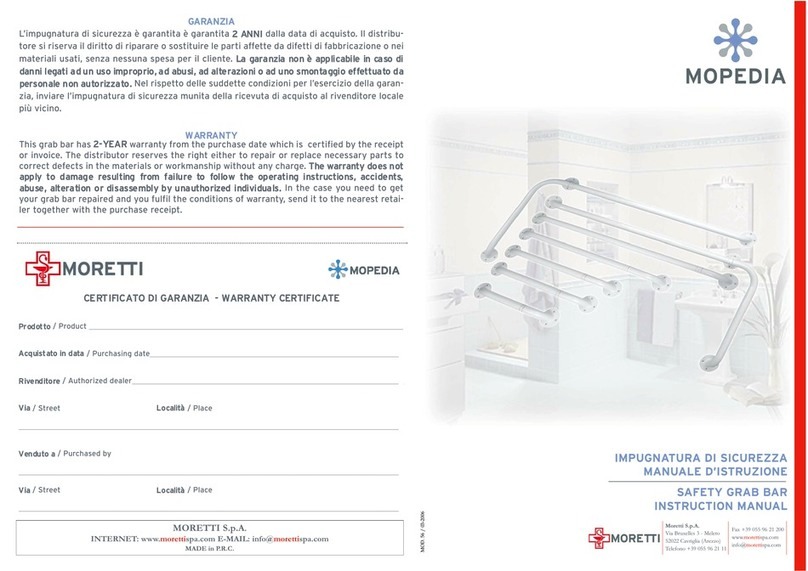 Moretti MOPEDIA RS950 User manual