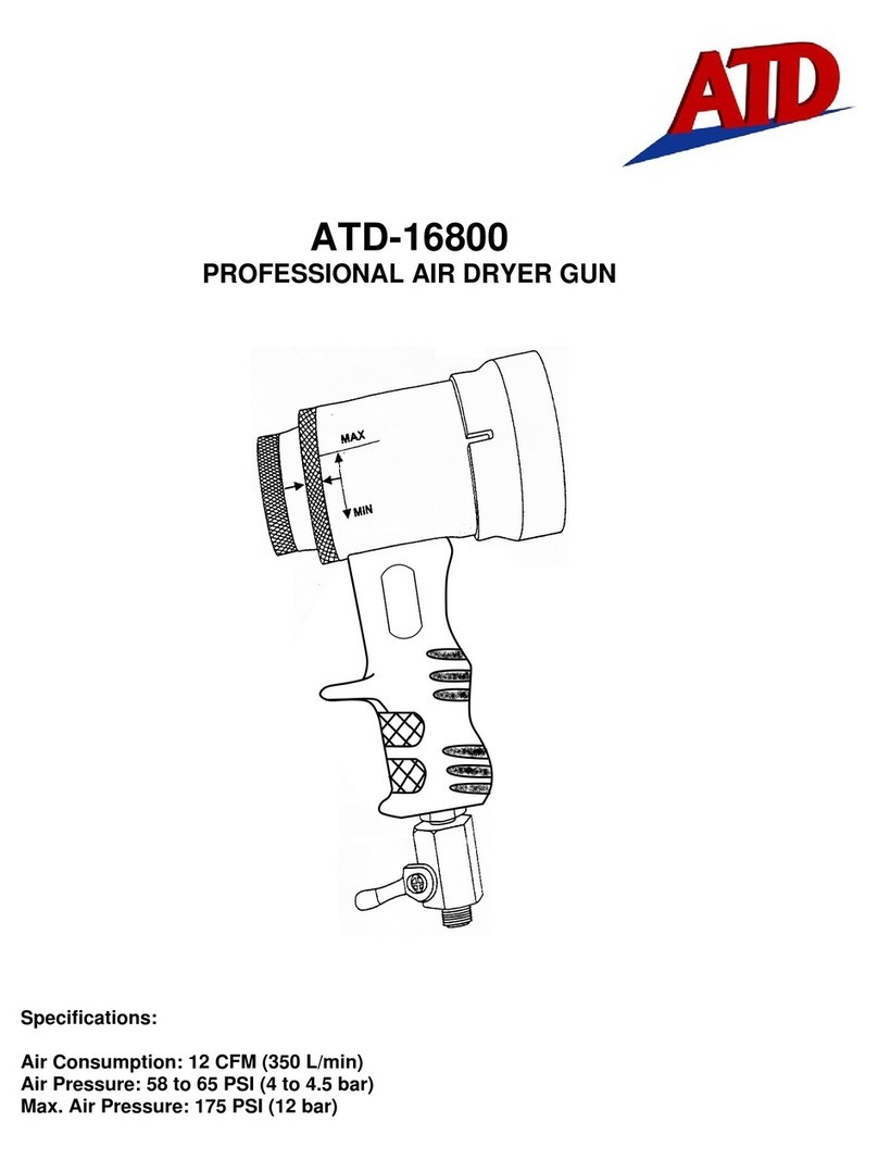 ATD Tools ATD-16800 manual