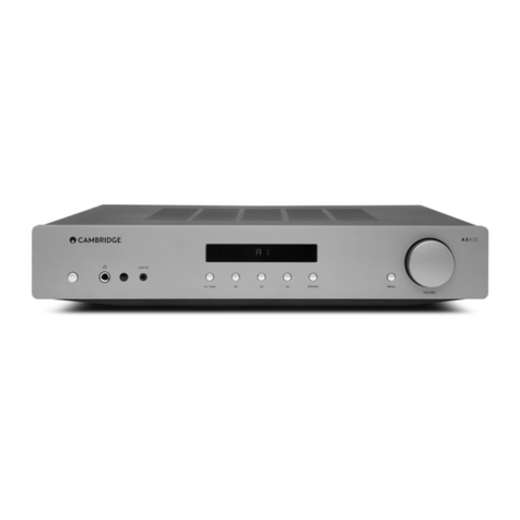 Cambridge Audio AXA35 manual Cambridge Audio AXA35 manual