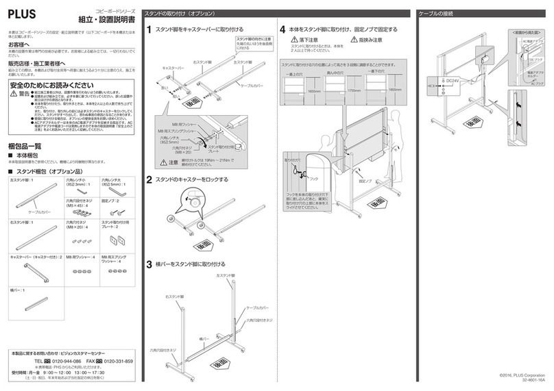 Plus Copy Board Series User guide