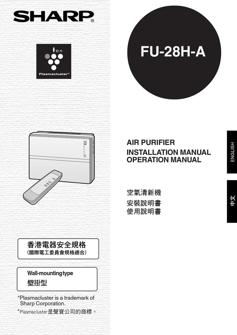 Sharp FU-28H-A installation manual