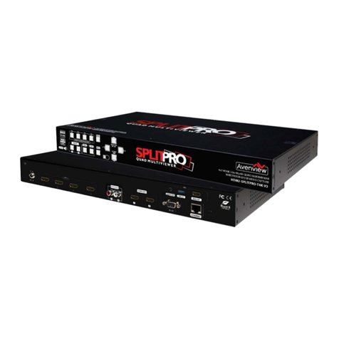 Avenview HDM2-SPLITPRO-T4K-V2 manual