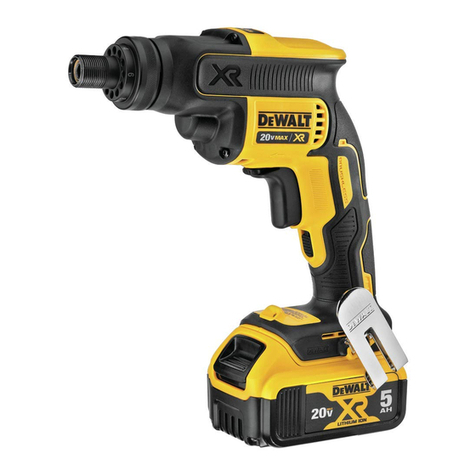 DeWalt DCF624 instruction manual